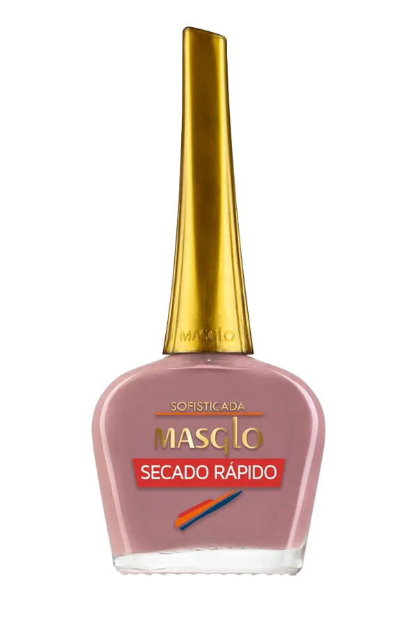 SOFISTICADA - ESMALTE SECADO RÁPIDO CREMOSO MASGLO 13,5 ML - GAMA MARRON