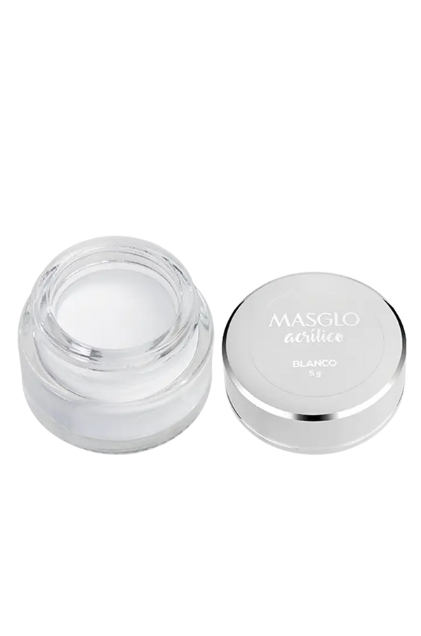 POLVO ACRILICO MASGLO BLANCO 5 G