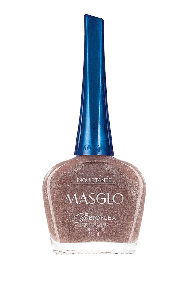 INQUIETANTE - ESMALTE TRADICIONAL CREMOSO MASGLO 13,5 ML - GAMA MARRON