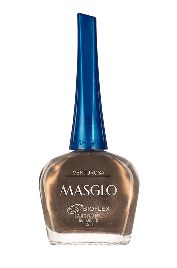 VENTUROSA - ESMALTE TRADICIONAL PERLADO MASGLO 13,5 ML - GAMA MARRON