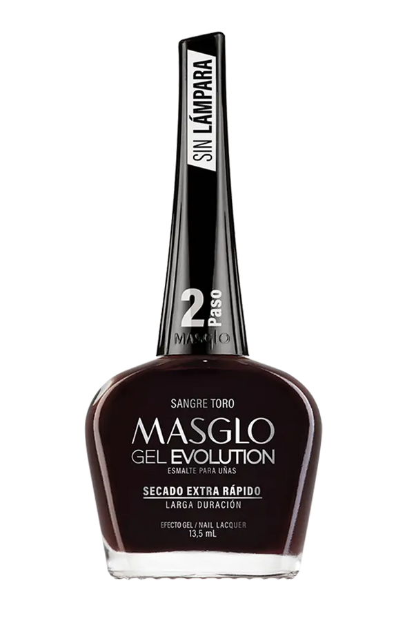 SANGRE TORO - ESMALTE GEL EVOLUTION EFECTO GEL MASGLO 13,5 ML