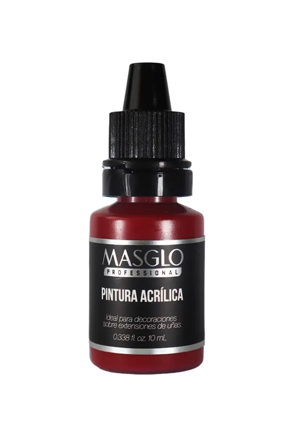 PINTURA ACRÍLICA ROJO COUNTRY 10ML MASGLO - GAMA ROJO