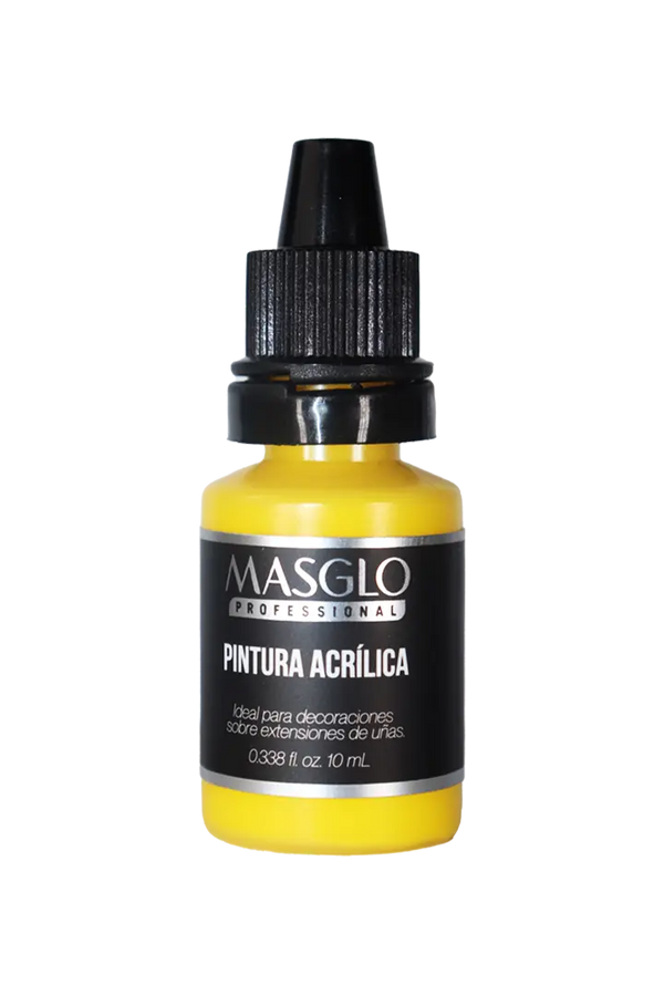 PINTURA ACRÍLICA AMARILLO 10 ML MASGLO - GAMA AMARILLO