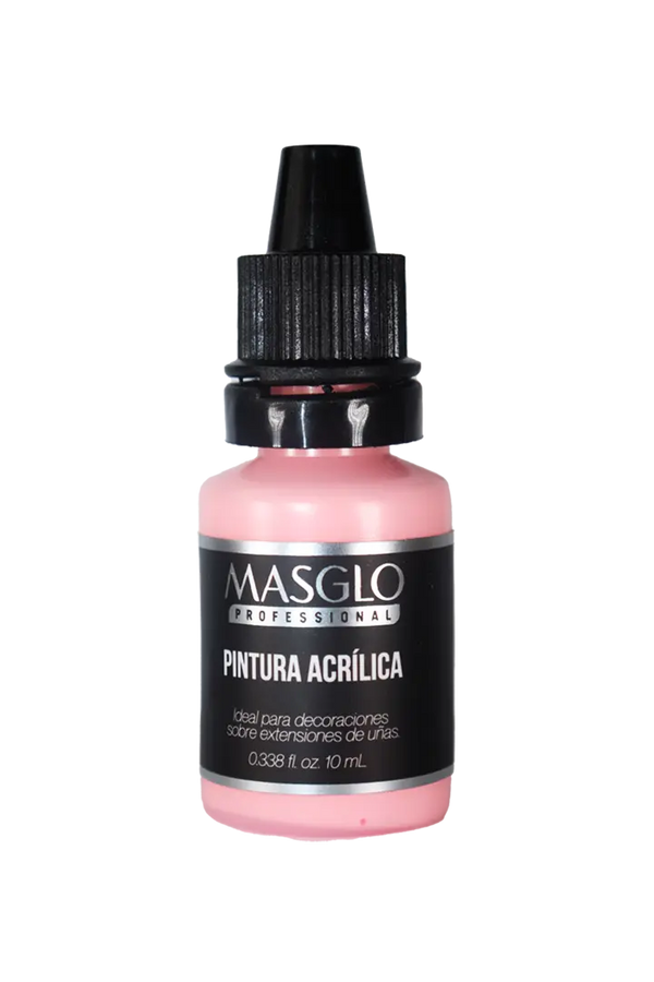 PINTURA ACRÍLICA ROSADO 10 ML MASGLO - GAMA ROSADO