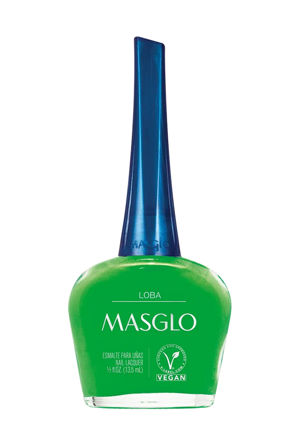 LOBA - ESMALTE TRADICIONAL CREMOSO MASGLO 13,5 ML - GAMA VERDE