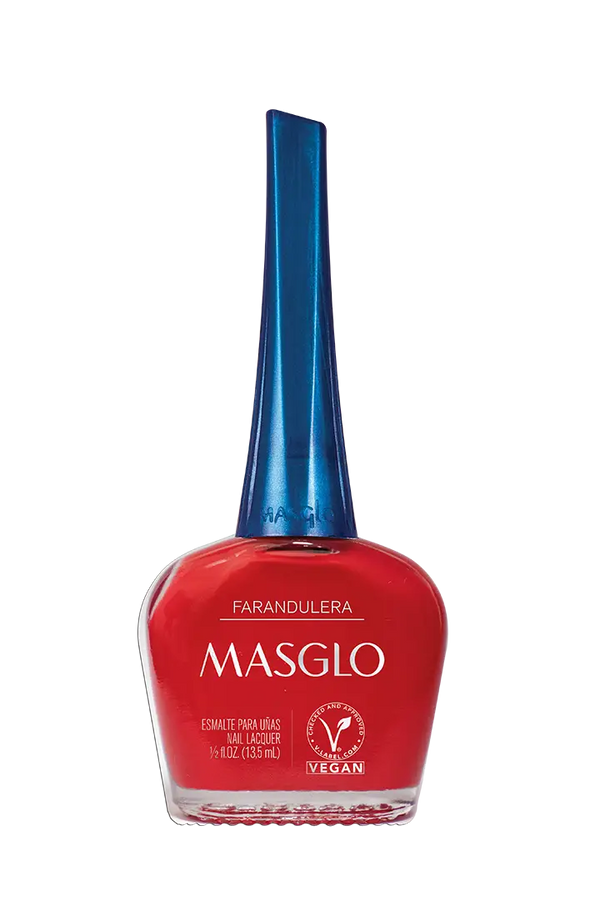 FARANDULERA - ESMALTE TRADICIONAL MASGLO 13,5 ML - GAMA ROJO