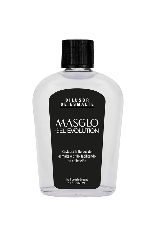DILUSOR DE ESMALTE MASGLO GEL EVOLUTION 60 ML