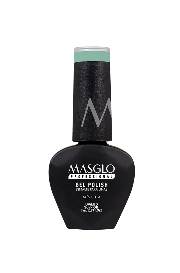 MÍSTICA - ESMALTE SEMIPERMANENTE MASGLO PROFESSIONAL GEL POLISH 7 ML CREMOSO - GAMA VERDE