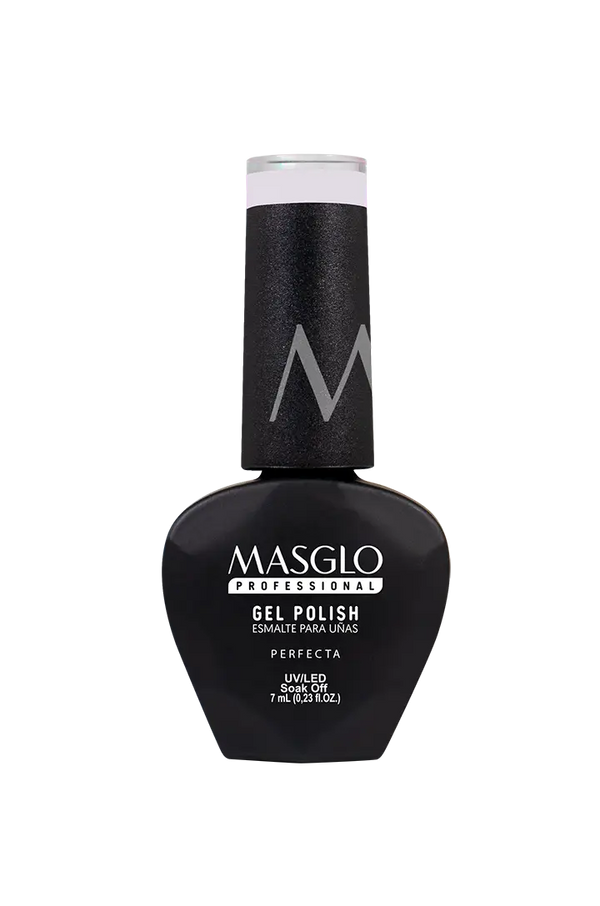 PERFECTA - ESMALTE SEMIPERMANENTE MASGLO PROFESSIONAL GEL POLISH 7 ML CREMOSO - GAMA LILA