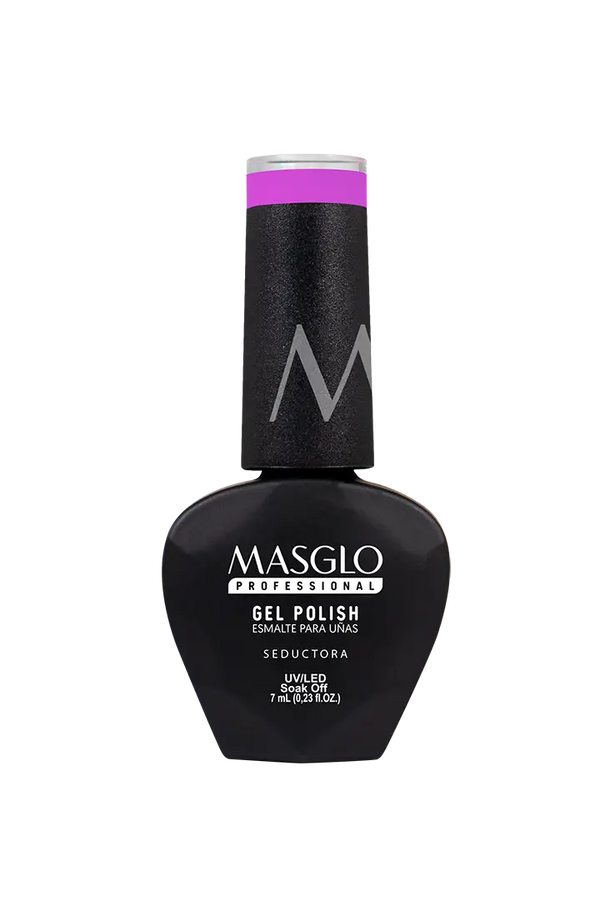 SEDUCTORA - ESMALTE SEMIPERMANENTE MASGLO PROFESSIONAL GEL POLISH 7 ML CREMOSO - GAMA MORADO