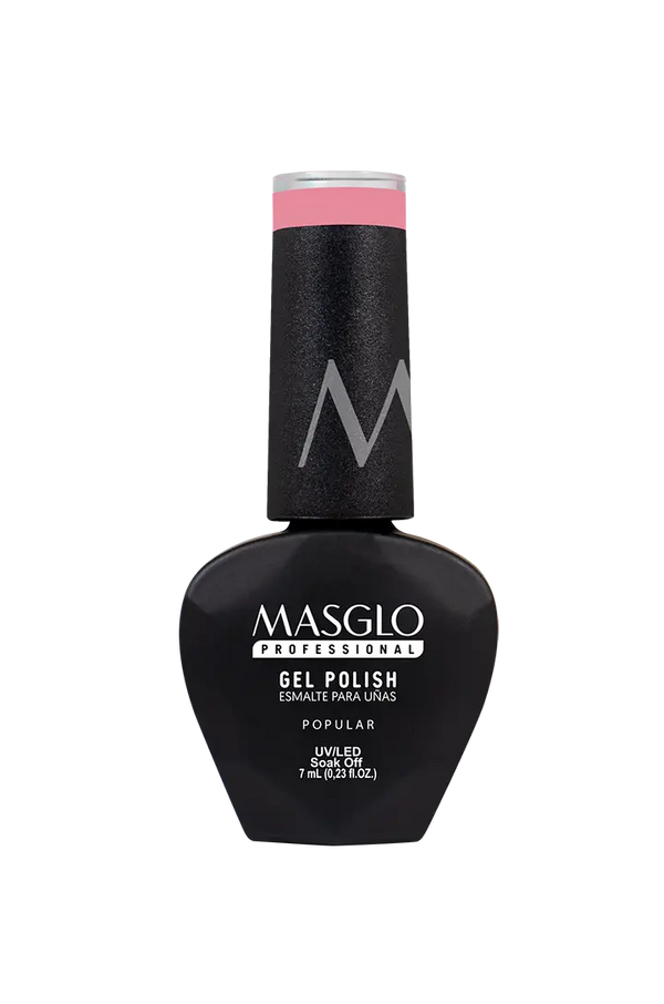 POPULAR - ESMALTE SEMIPERMANENTE MASGLO PROFESSIONAL GEL POLISH 7 ML CREMOSO - GAMA ROSADO
