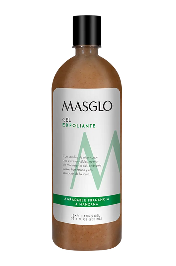 GEL EXFOLIANTE MANZANA VERDE 950 ML MASGLO