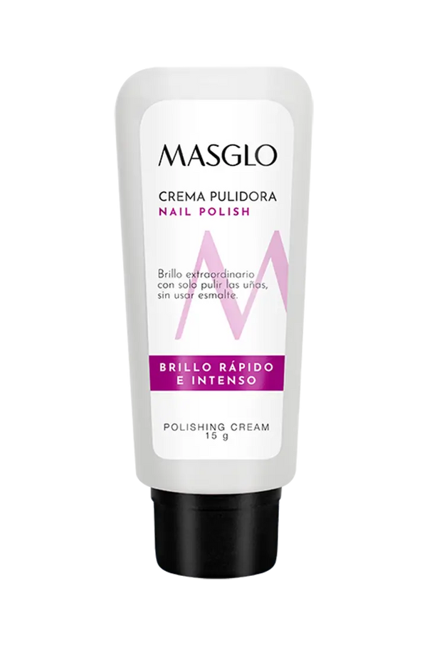 HERRAMIENTA MANICURE MASGLO CREMA PULIDORA 15 G