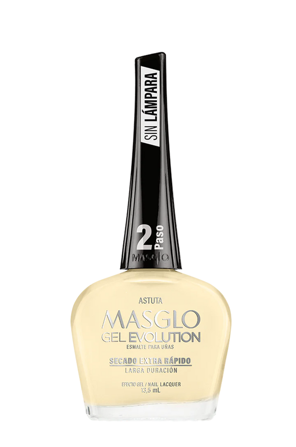 ASTUTA - ESMALTE GEL EVOLUTION EFECTO GEL MASGLO 13,5 ML CREMOSO - GAMA AMARILLO