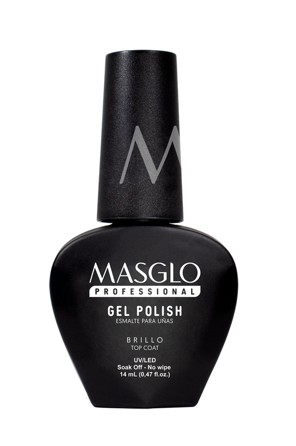 BRILLO SEMIPERMANENTE MASGLO PROFESSIONAL GEL POLISH 14 ML TRASLÚCIDO