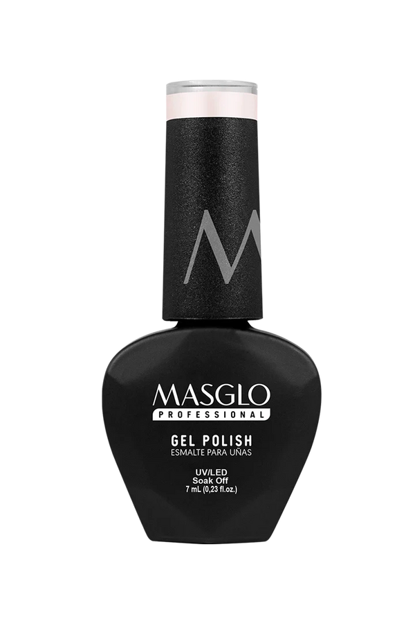 EJECUTIVA - ESMALTE SEMIPERMANENTE MASGLO PROFESSIONAL GEL POLISH 7 ML TRASLÚCIDO - GAMA BLANCO