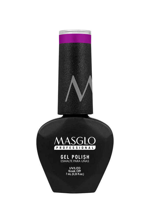 EXÓTICA - ESMALTE SEMIPERMANENTE MASGLO PROFESSIONAL GEL POLISH 7 ML CREMOSO - GAMA MORADO