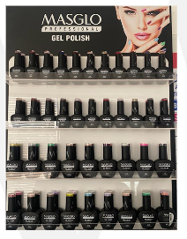 EXHIBIDOR DE PARED MINIMALISTA GEL POLISH