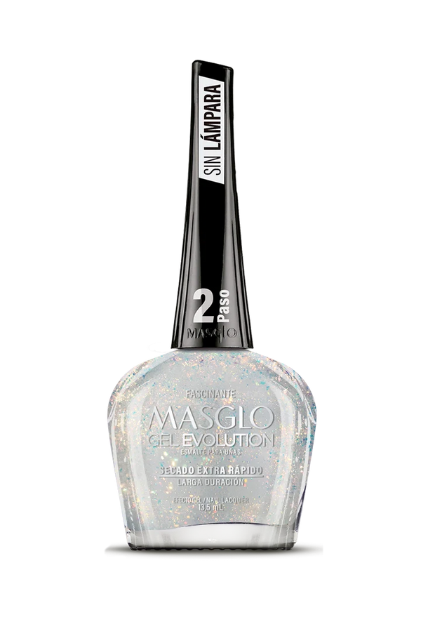 FASCINANTE - ESMALTE TRANSLÚCIDO PERLADO GEL EVOLUTION EFECTO GEL MASGLO 13,5 ML CREMOSO - GAMA BLANCO
