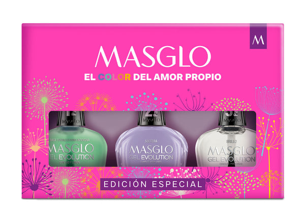 KIT DE ESMALTE MADRES 1 MASGLO GEL EVOLUTION - MASGLO 13,5 ML
