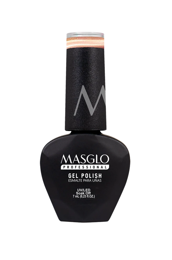 ILUMINADA - ESMALTE SEMIPERMANENTE MASGLO PROFESSIONAL GEL POLISH 7 ML TRANSLÚCIDO PERLADO - GAMA MARRÓN