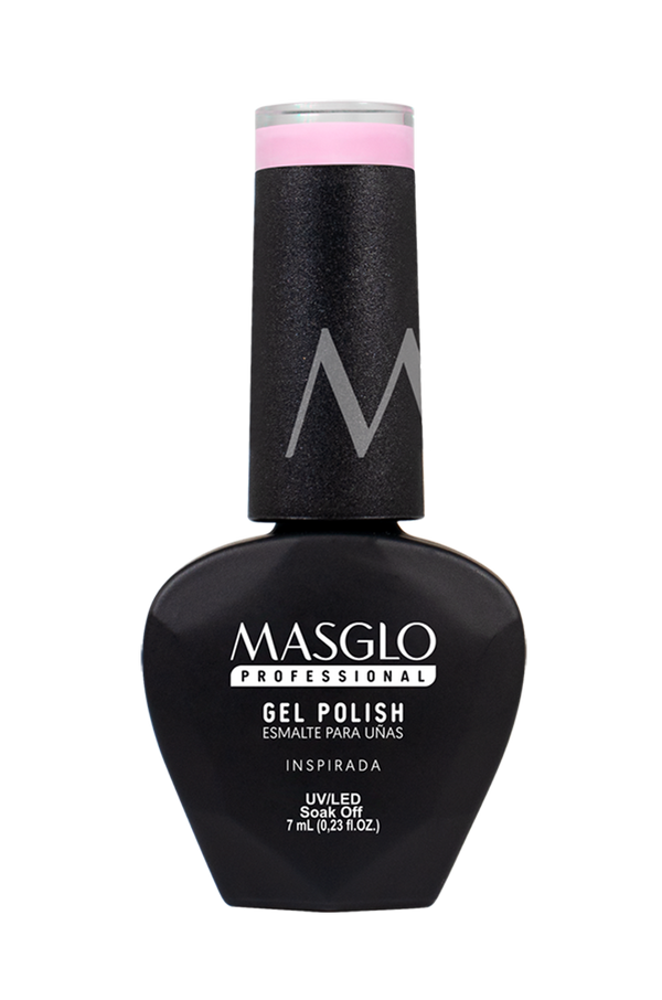 INSPIRADA - ESMALTE SEMIPERMANENTE MASGLO PROFESSIONAL GEL POLISH 7 ML CREMOSO - GAMA ROSADO