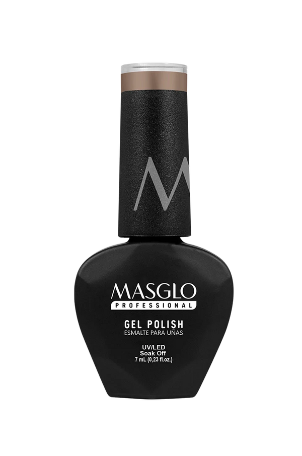 PRIMERA DAMA - ESMALTE SEMIPERMANENTE MASGLO PROFESSIONAL GEL POLISH 7 ML CREMOSO - GAMA MARRÓN