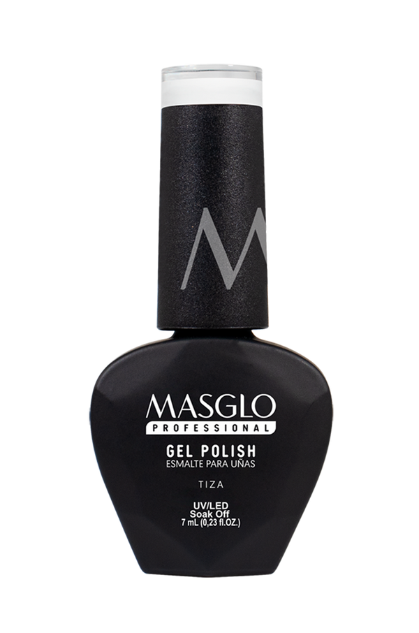 TIZA - ESMALTE SEMIPERMANENTE MASGLO PROFESSIONAL GEL POLISH 7 ML CREMOSO - GAMA BLANCO