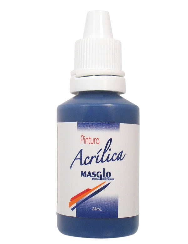 PINTURA ACRILICA DECORACION MASGLO AZUL PETROLEO 23 ML