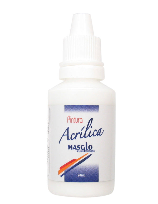 PINTURA ACRILICA DECORACION MASGLO BLANCA 23 ML