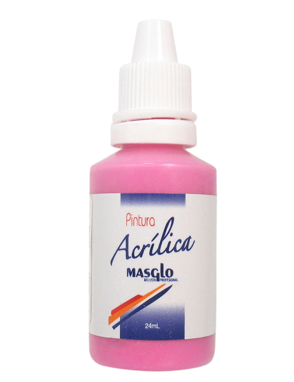 PINTURA ACRILICA DECORACION MASGLO FUCSIA OSCURO 23 ML