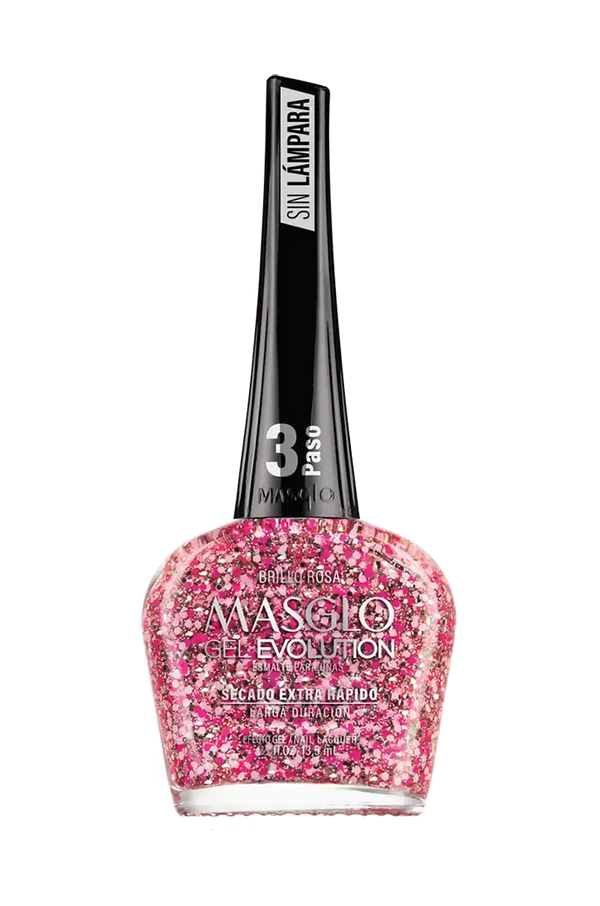 BRILLO ROSA GEL EVOLUTION MASGLO 13,5 ML