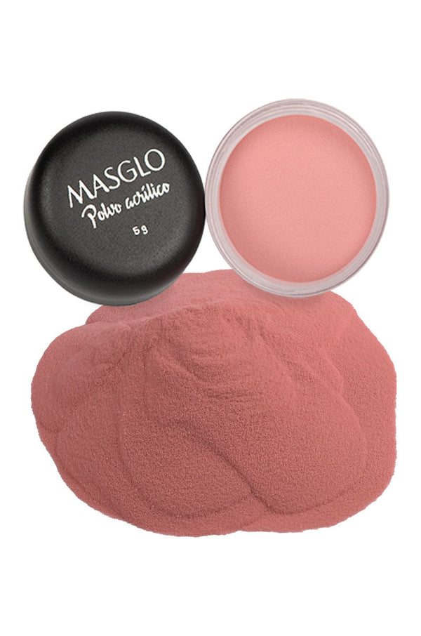 POLVO ACRILICO MASGLO CEREZA 5 G