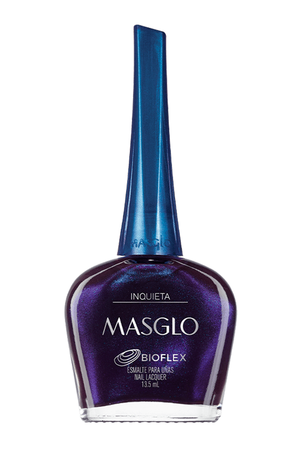 INQUIETA - ESMALTE TRADICIONAL TRASLUCIDO MASGLO 13,5 ML - GAMA MORADO