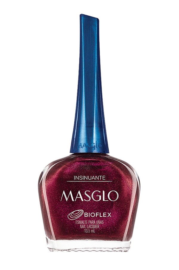 INSINUANTE - ESMALTE TRADICIONAL CREMOSO MASGLO 13,5 ML - GAMA ROJO