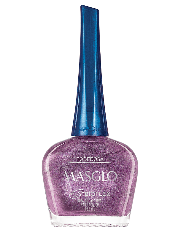 PODEROSA - ESMALTE TRADICIONAL CREMOSO MASGLO 13,5 ML - GAMA MORADO