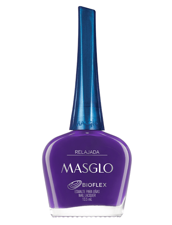 RELAJADA - ESMALTE TRADICIONAL CREMOSO MASGLO 13,5 ML - GAMA MORADO