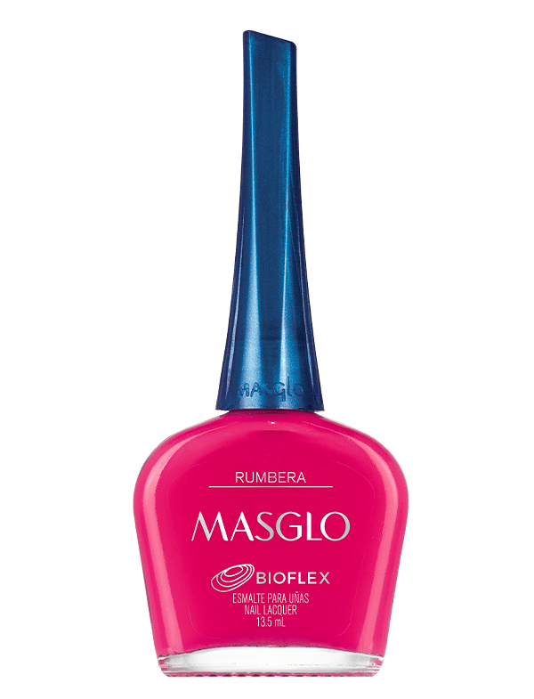 RUMBERA - ESMALTE TRADICIONAL CREMOSO MASGLO 13,5 ML - GAMA FUCSIA